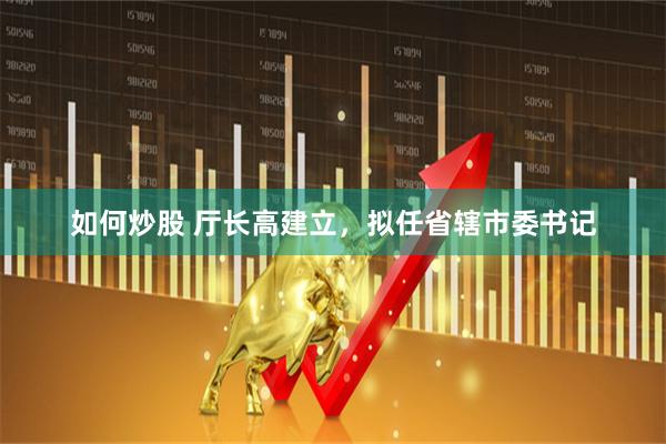 如何炒股 厅长高建立，拟任省辖市委书记